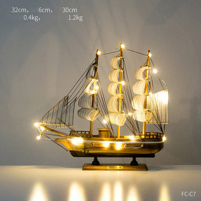 Home Creative Craft Decoration Sailing Decoration