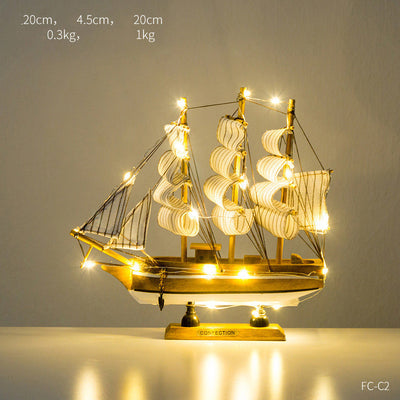 Home Creative Craft Decoration Sailing Decoration